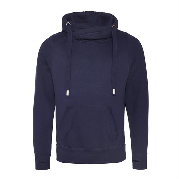 TOHH Initial Cross Neck Hoodie