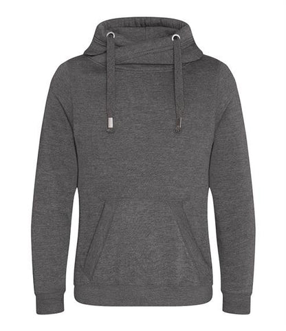 TOHH Initial Cross Neck Hoodie