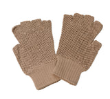 String 1/2 Finger Hunting Gloves- Eccru