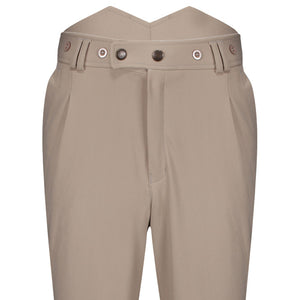 Beige High Waisted Breeches