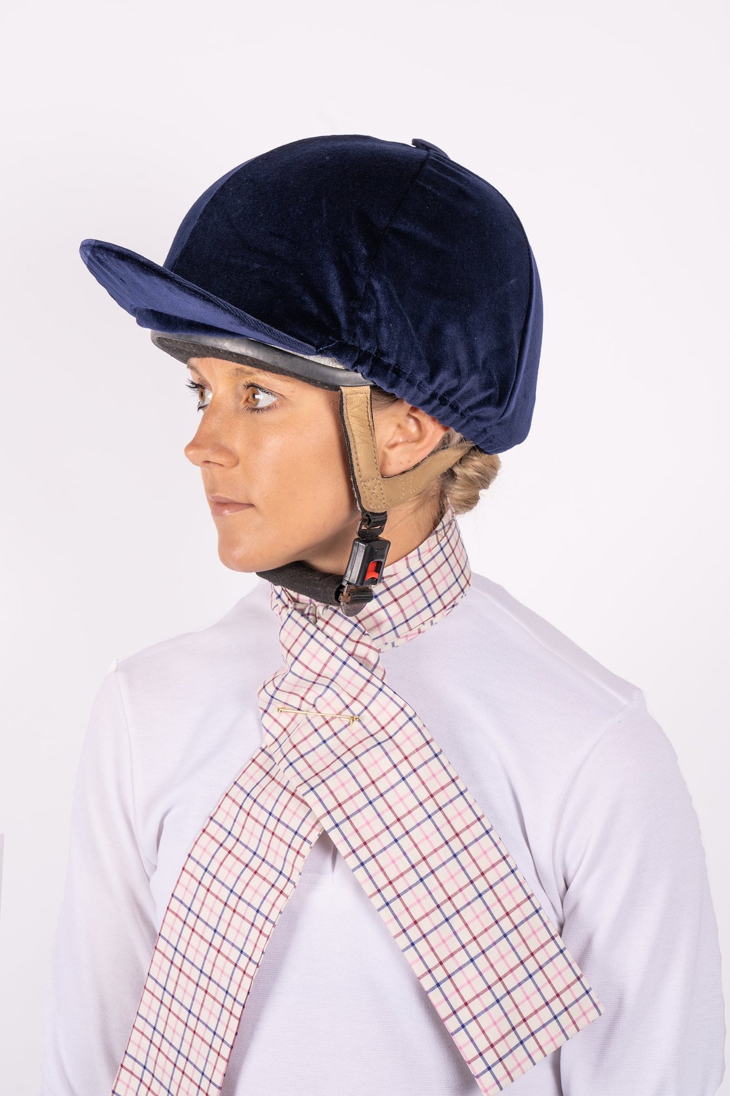 Velvet Hat Cover - Brown