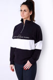 TOHH Panelled Zip Sweatshirt