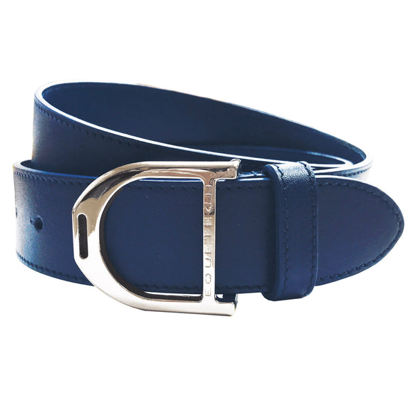 Stirrup Leather Belt 35mm - Blue