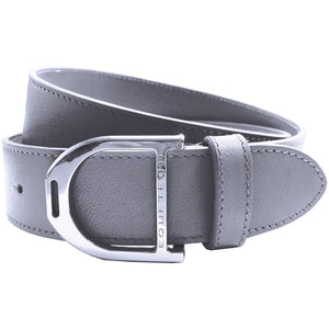 Stirrup Leather Belt 35mm - Grey