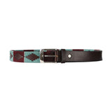 Polo Belt Aqua/Fig