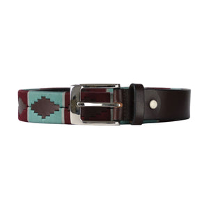 Polo Belt Aqua/Fig