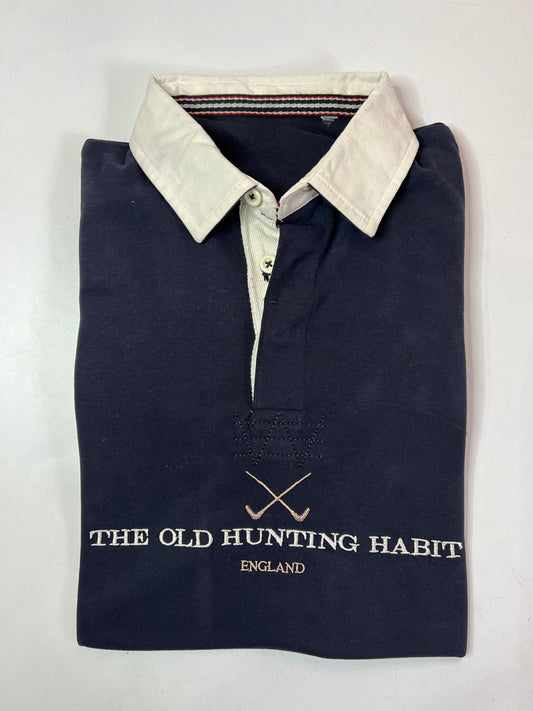 Rugby Top- Navy - L (Gents)