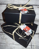 Hunting Stock & flask Gift Box