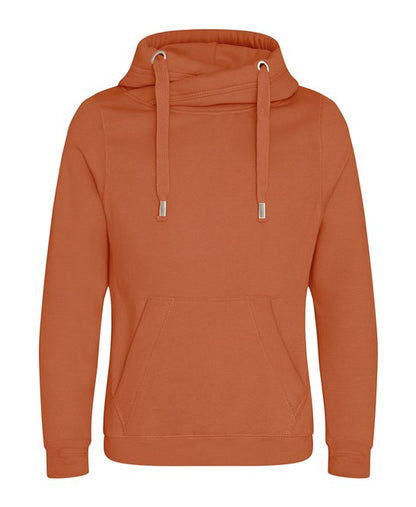 TOHH Initial Cross Neck Hoodie