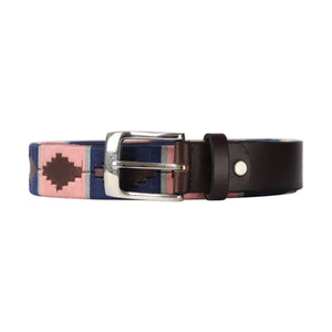 Polo Belt Navy/ Rose