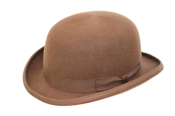 Bowler Hat - Brown